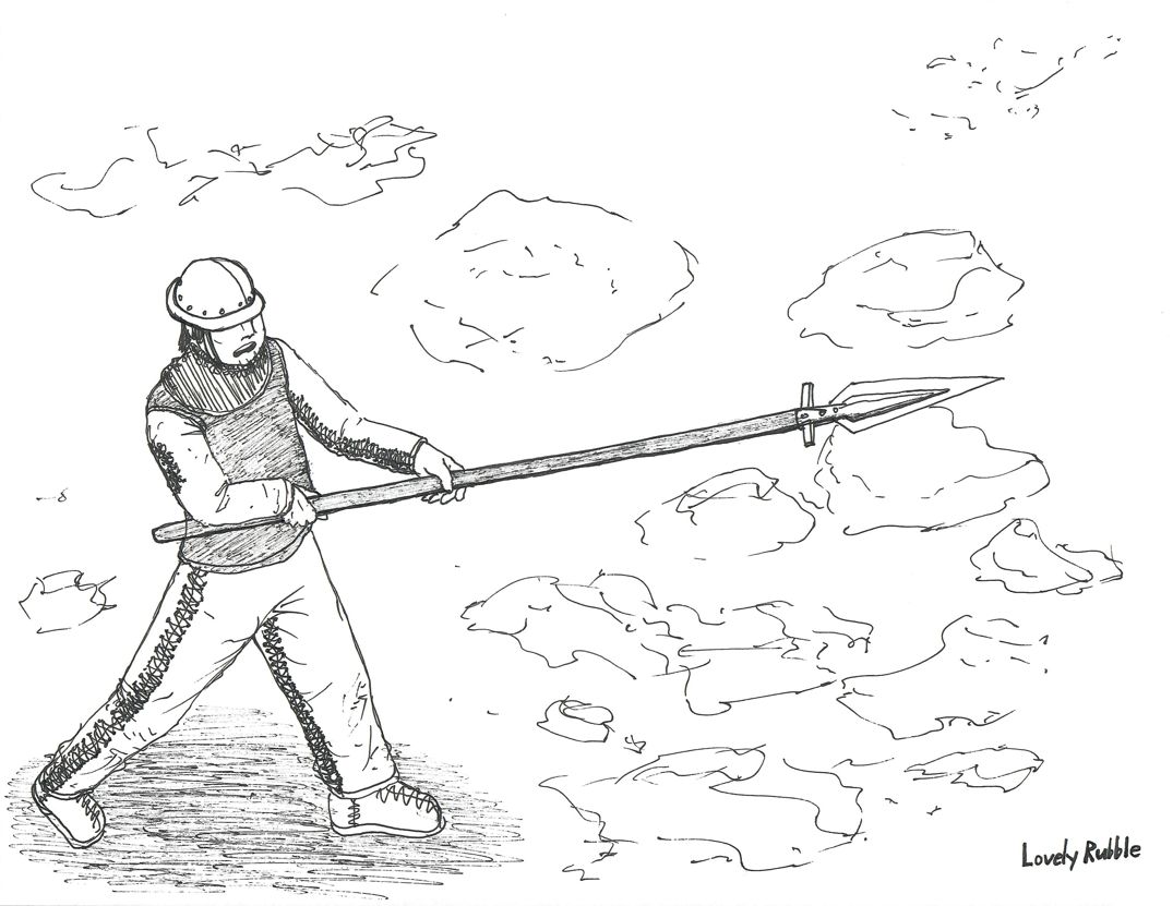 Spear thrust